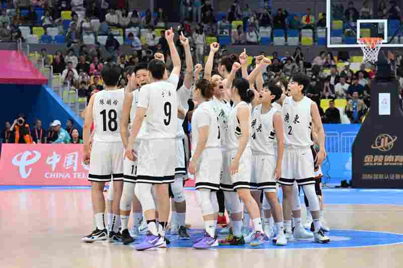 主場登頂!展現統治力!廣東全運男&女籃均以不敗戰績奪冠