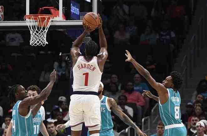 哈登55+7+10記3分創(chuàng)NBA歷史第1神跡,還刷爆紀錄!快船止3連敗