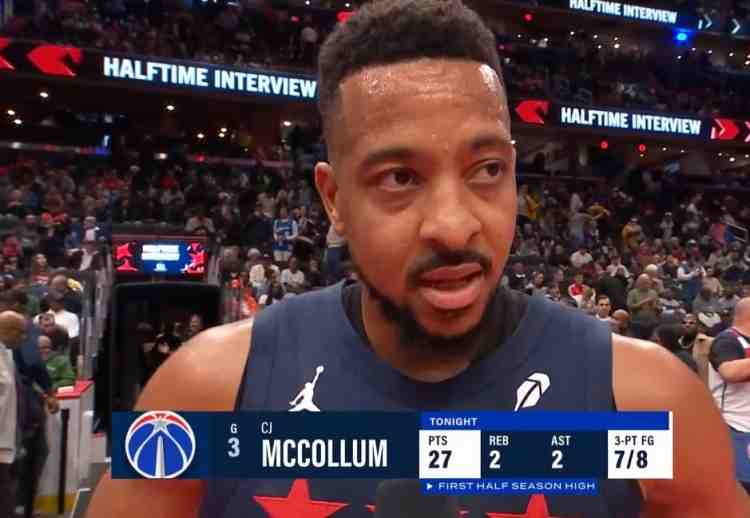 殺瘋了!麥科勒姆半場13中10狂砍27分 三分8中7