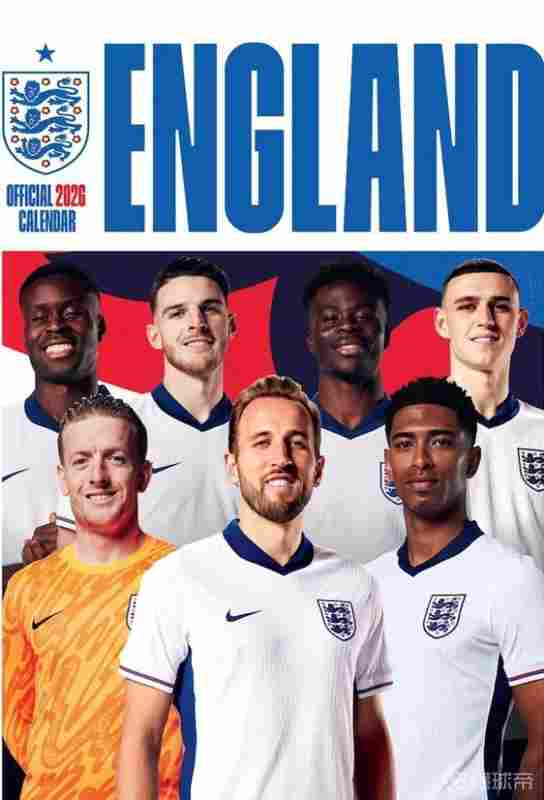 太陽報:英格蘭隊發布2026年日歷,里面沒有帕爾默的照片