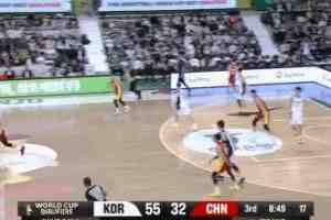 局勢能否逆轉?韓國后衛邊俊亨搶斷一條龍上籃 幾乎空籃也是沒進
