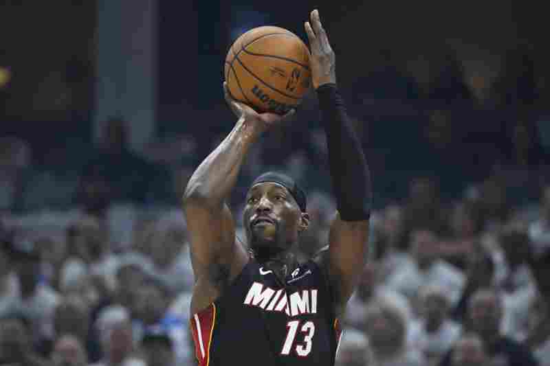 射爽了!阿德巴約單場5記三分 創造熱火隊史中鋒球員單場最高紀錄